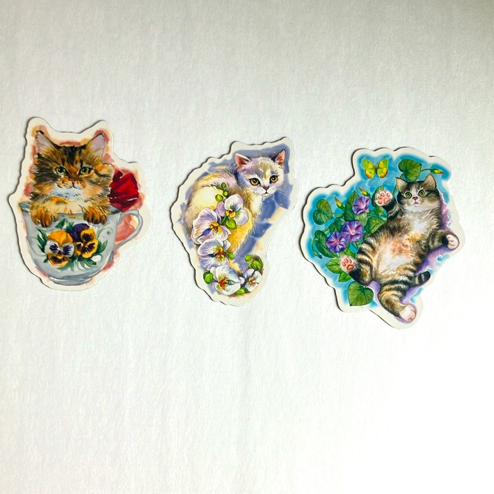 Cat fridge magnet